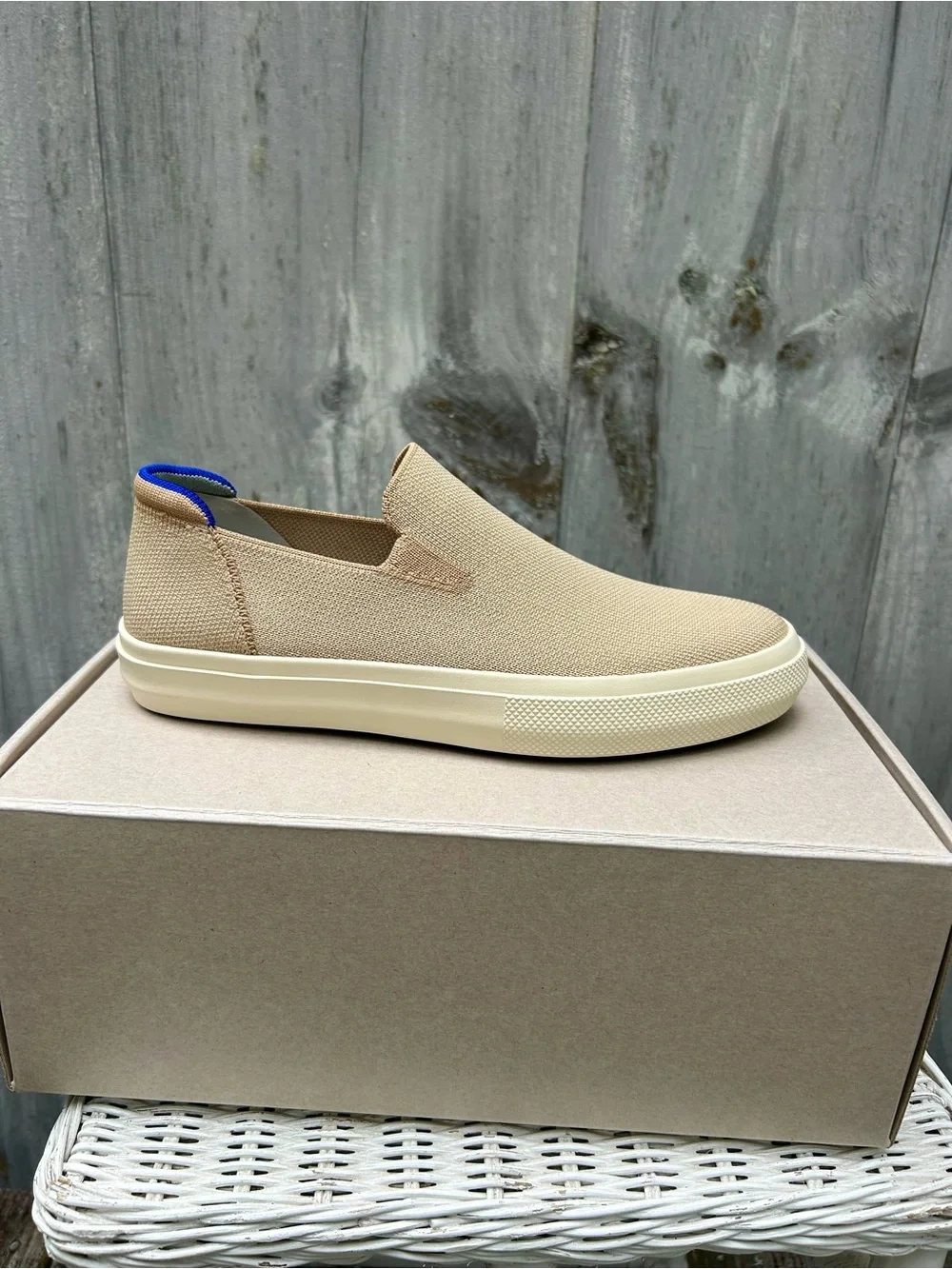 Rothy's The City Slip-On Sneaker - Wheat (Women’s 9)